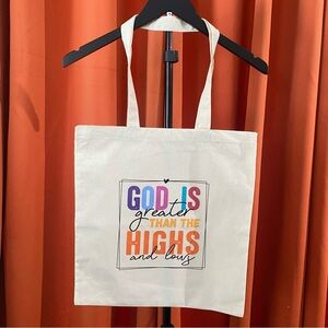 Inspirational Canvas Tote Bag